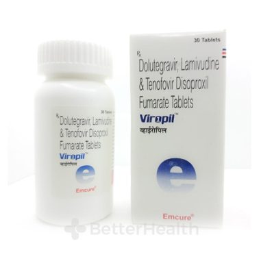ヴィロピル - ドルテグラビル/ラミブジン/テノホビル（Viropil - Dolutegravir/Lamivudine/Tenofovir）