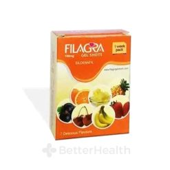 フィラグラジェルショット - シルデナフィル（Filagra Oral Jelly Flavored - Sildenafil）